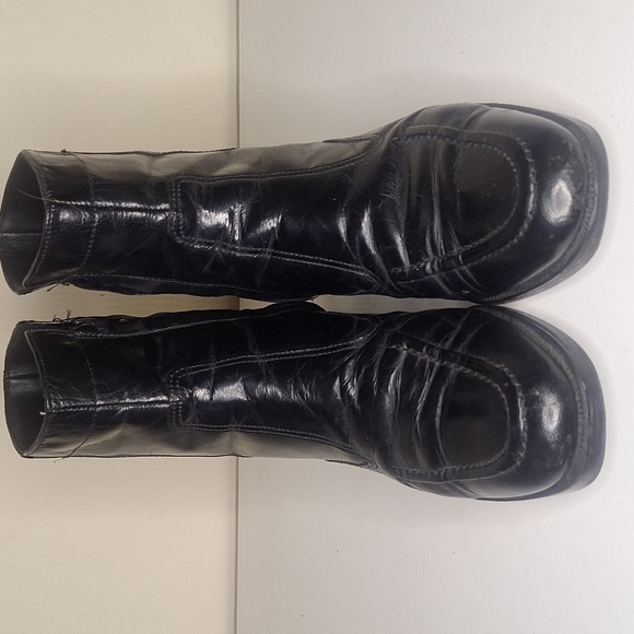 Florsheim Essex Moc Toe Zipper Boot Black Size 8B - Picture 3 of 10